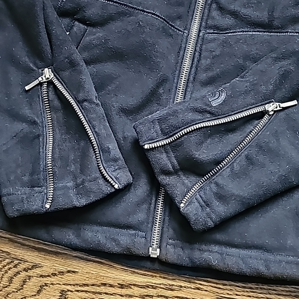 The North Face Apex Microsuede Jacket with Faux Shearling Lining Women's Small - Picture 9 of 17